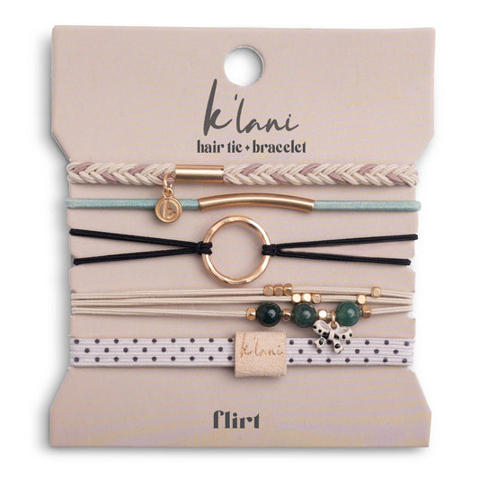 K'Lani Hair Tie Bracelet- Flirt