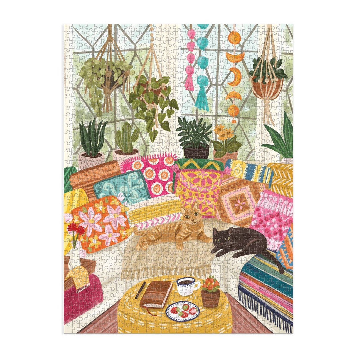Serenity Meow 1000 Piece Puzzle in a Square Box