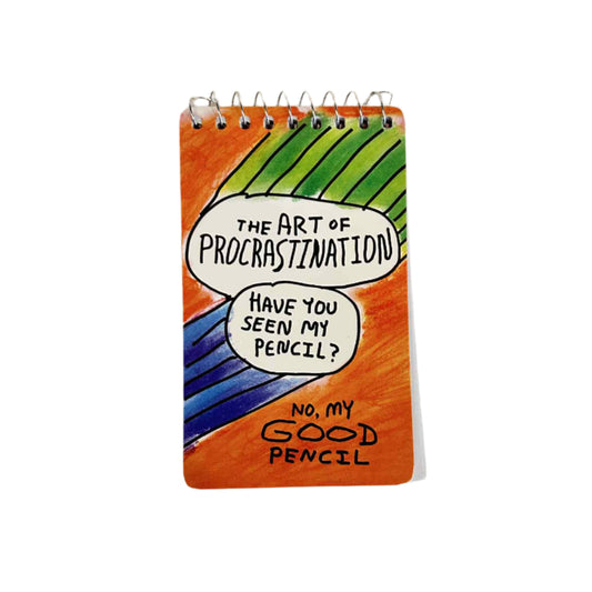 Spiral Notebook- Procrastination