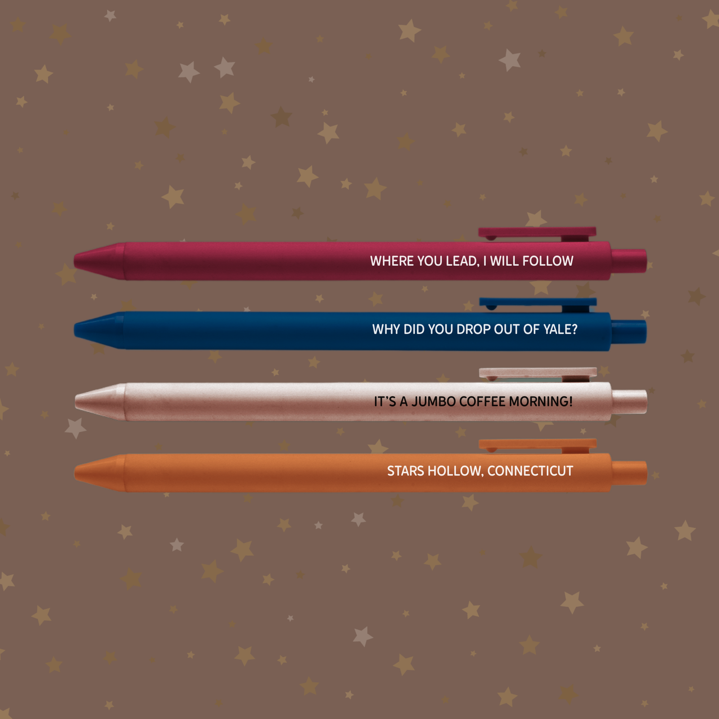 Gel Pen- Where You Lead I Will Follow