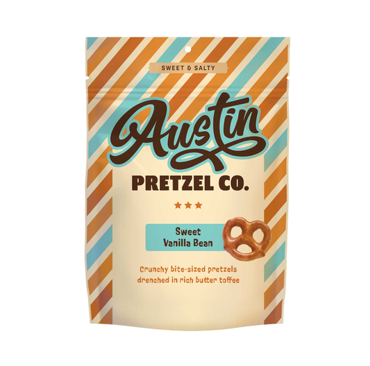 Sweet Vanilla Bean Pretzels 4oz