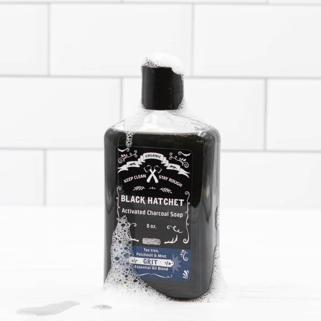 Charcoal Beard and Body Wash - Grit