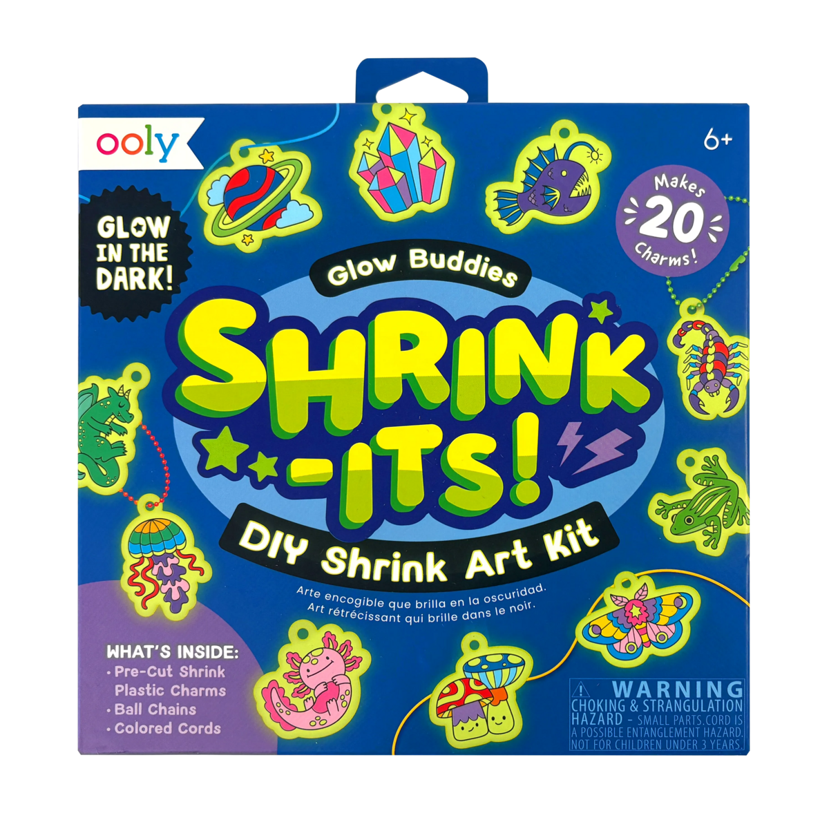 D.I.Y. Shrink Art Kit - Glow Buddies
