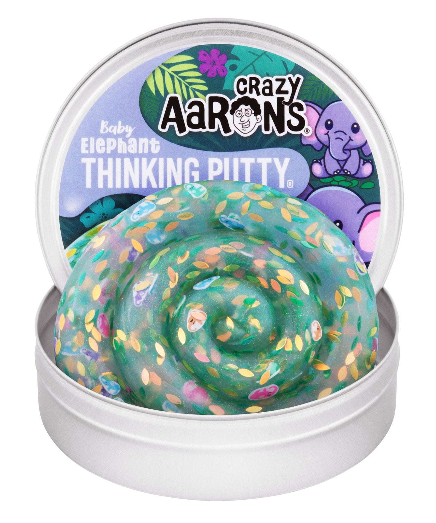Baby Elephant Thinking Putty