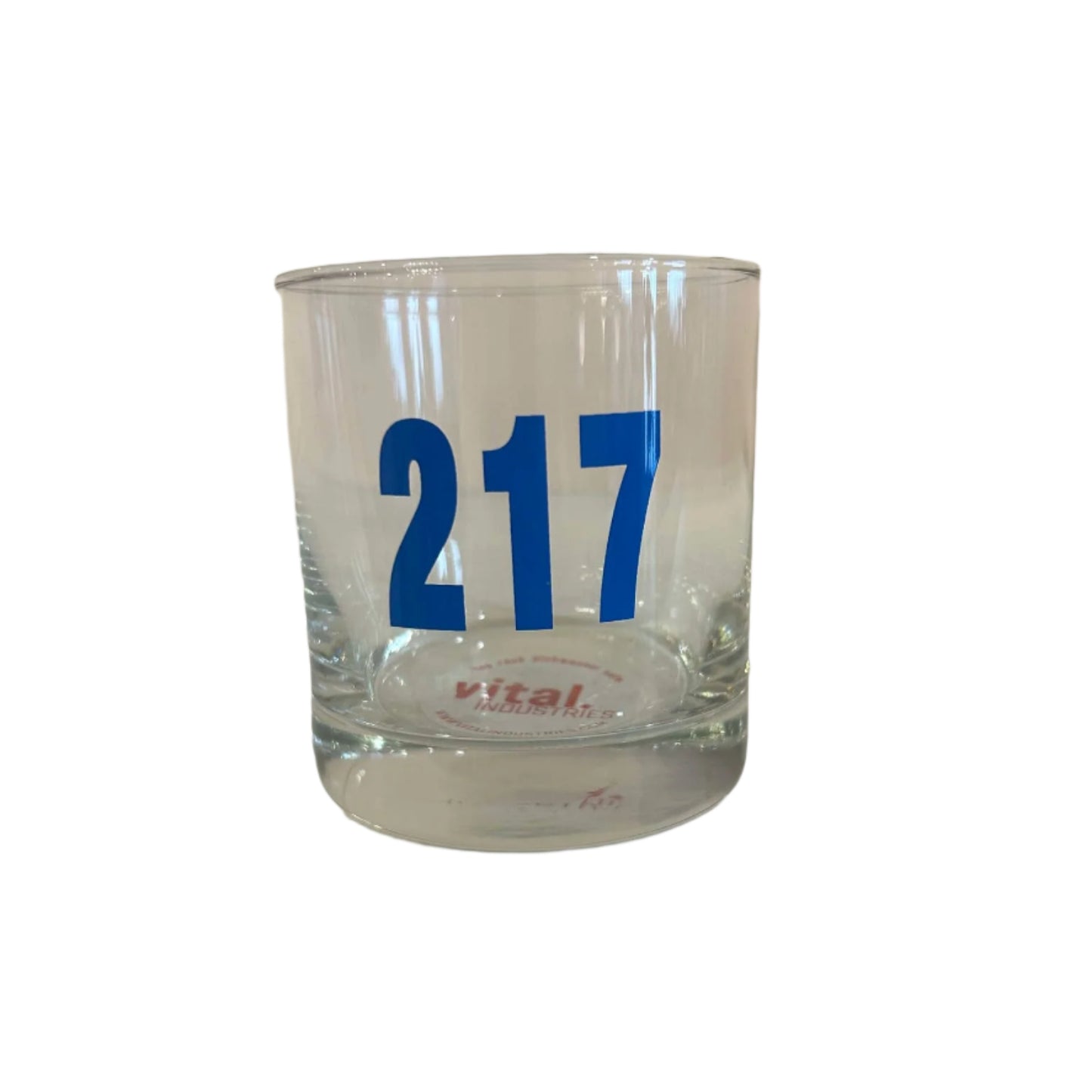 217 Rocks Glass (light blue)