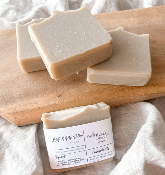 Bits & Pits Detox Natural Bar Soap