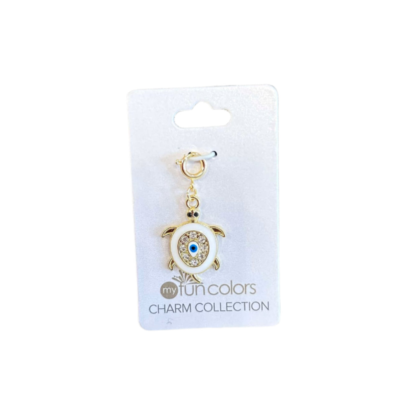 Charm- Rhinestone Turtle