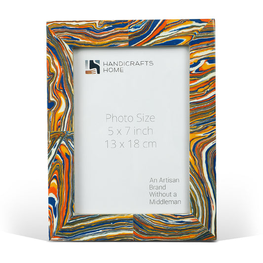 Paint Splatter Picture Frame 5x7