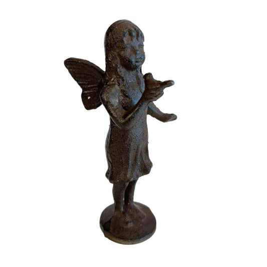 Cast Iron Standing Fairy