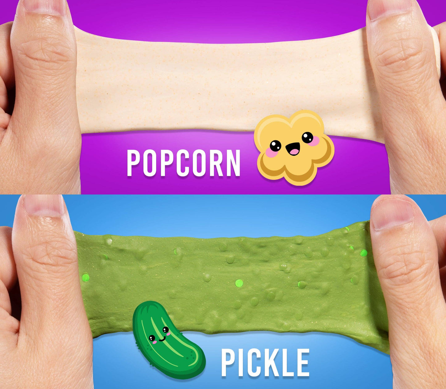 Popcorn/Pickle Scentsory Duos Thinking Putty
