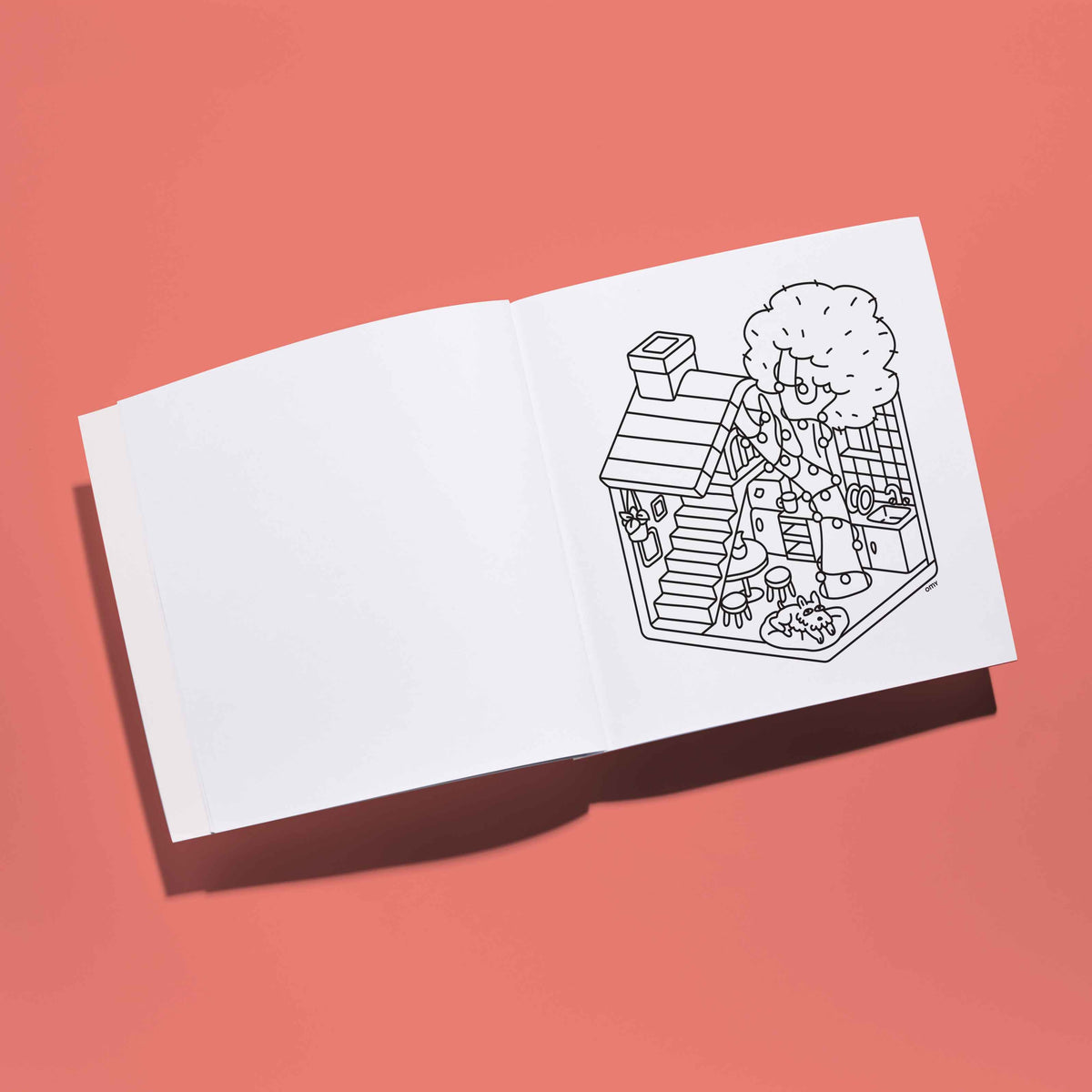 Cozy Art Food Coloring Book