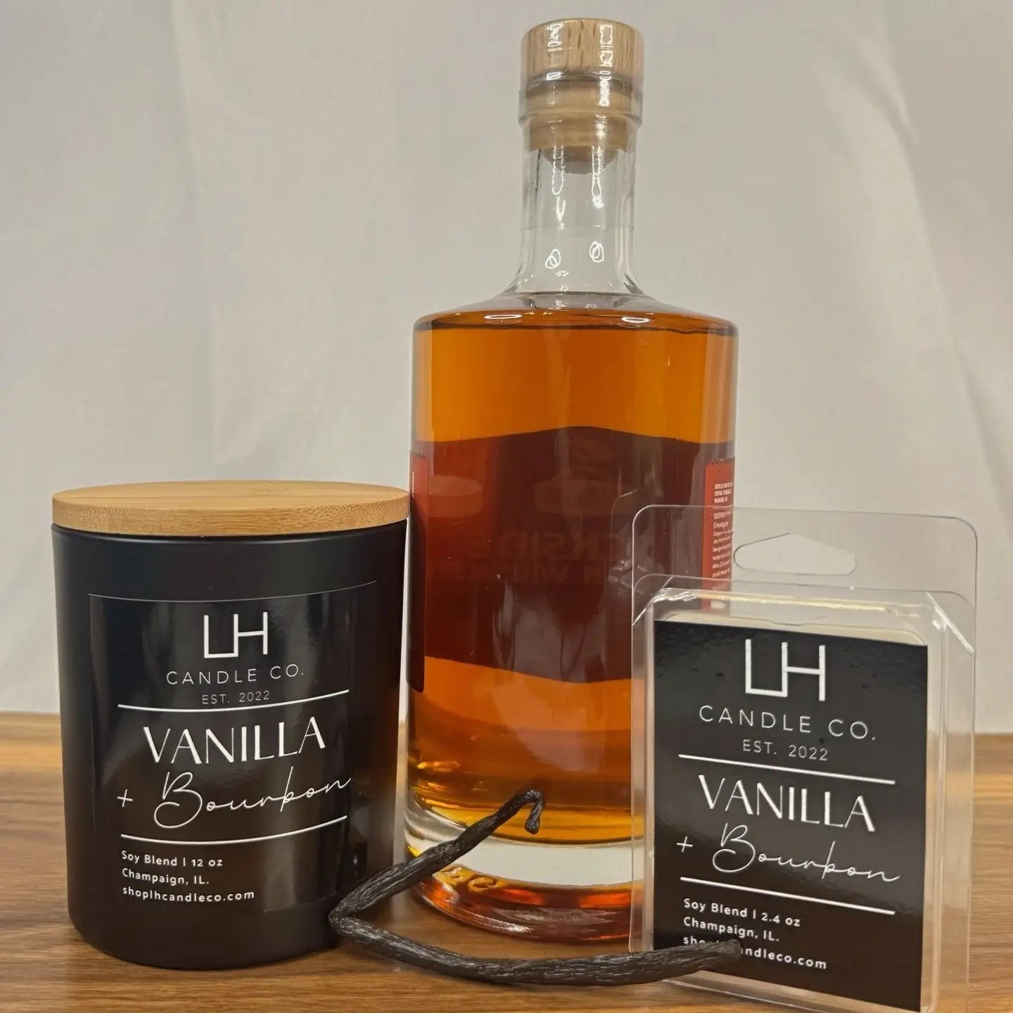 LH Candle- Vanilla & Bourbon