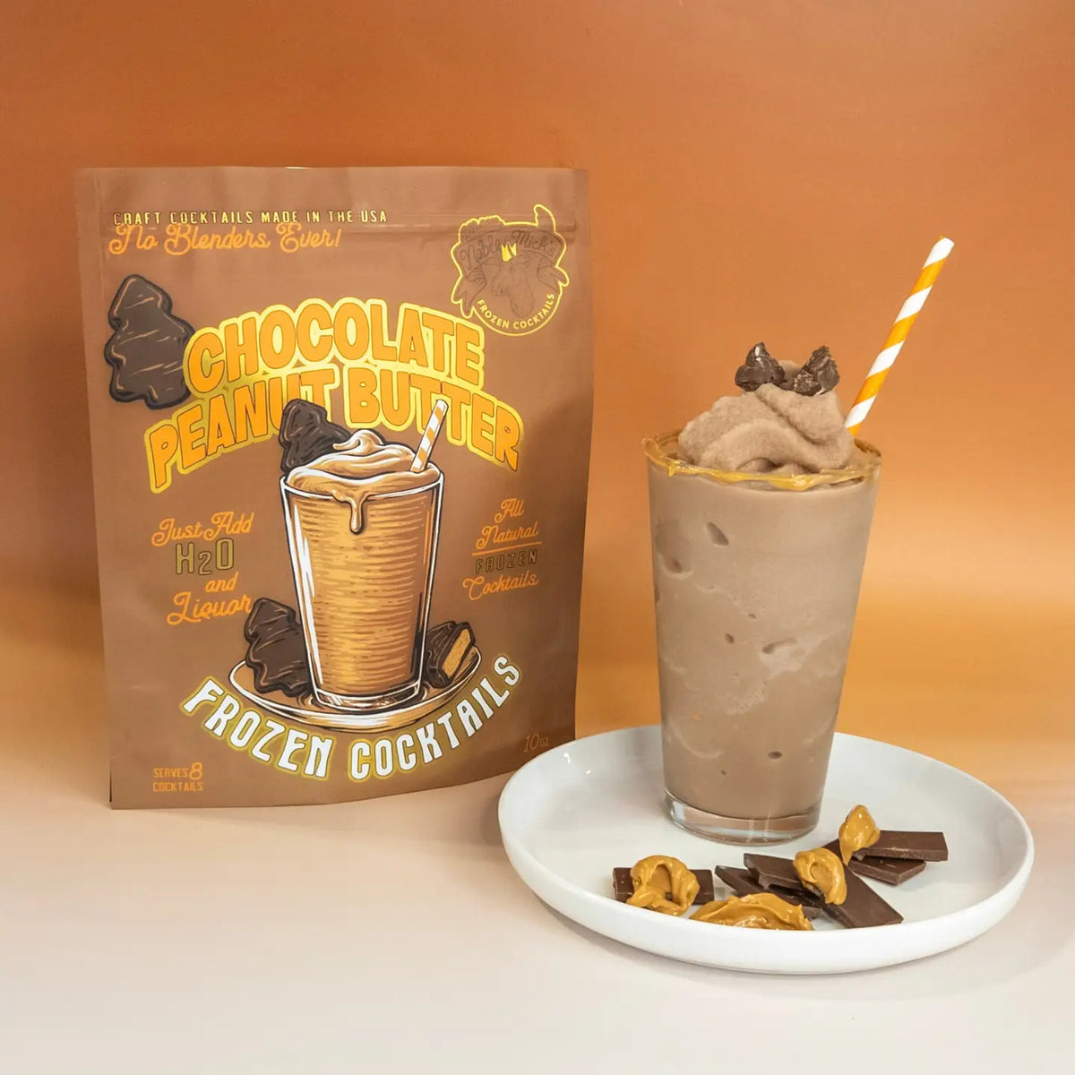 Chocolate Peanut Butter Frozen Cocktail Mix