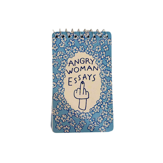 Spiral Notebook- Angry Woman Essays