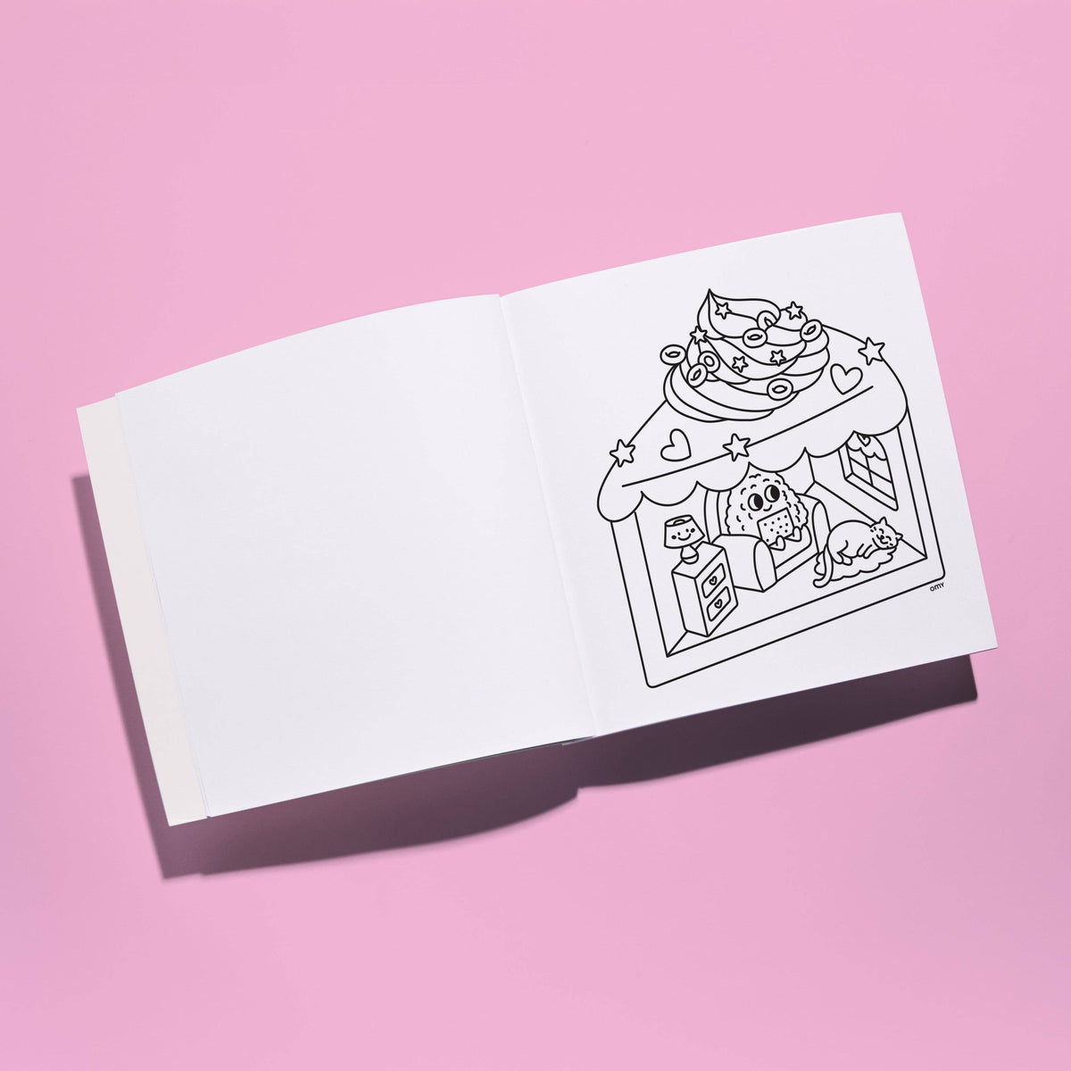 Cozy Art Coloring Book-Kawaii