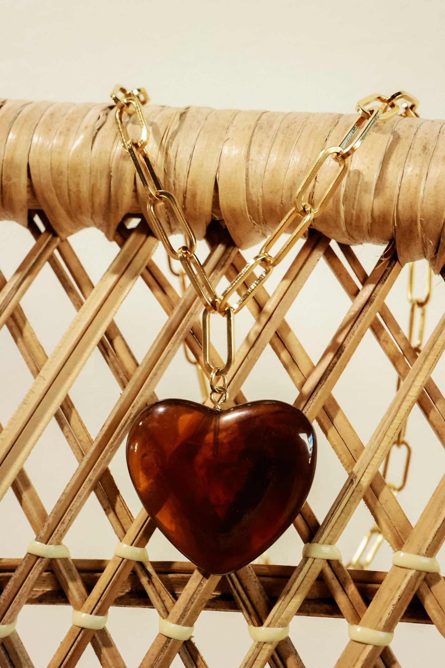 WILD HEART NECKLACE | TORTOISE
