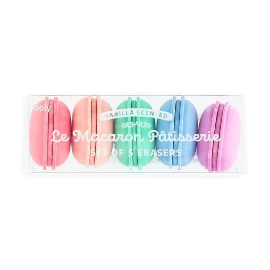 Le Macaron Patisserie Scented Eraser-Set of 5