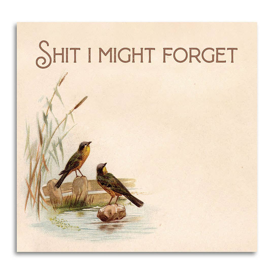 Sticky Notes- Shit I Might Forget