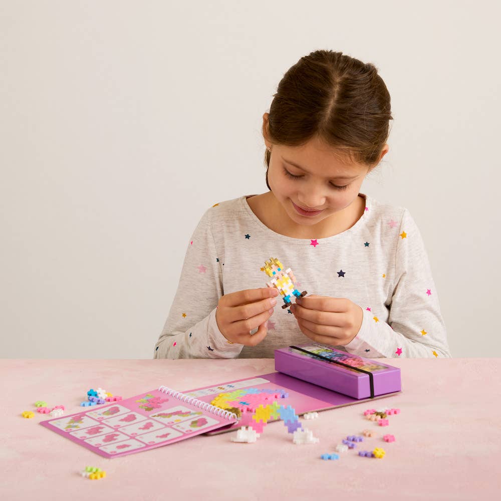 Plus Plus Puzzle By Number Activity Pad - Fairytale