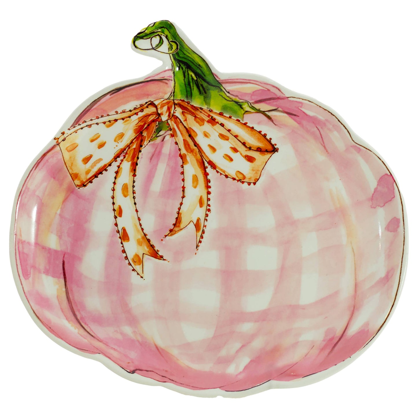 Pink Pumpkin Dolomite Plate