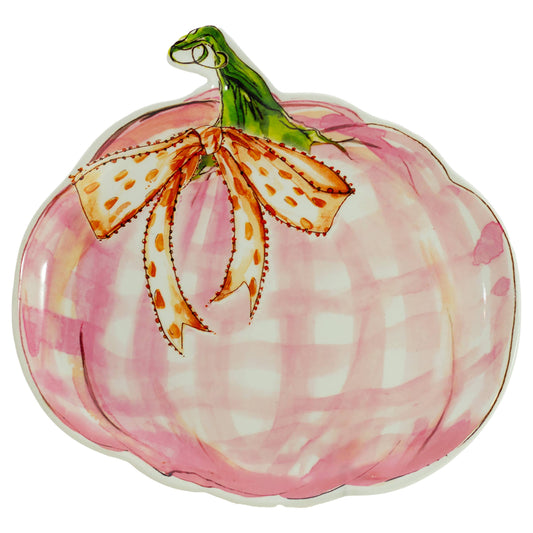 Pink Pumpkin Dolomite Plate