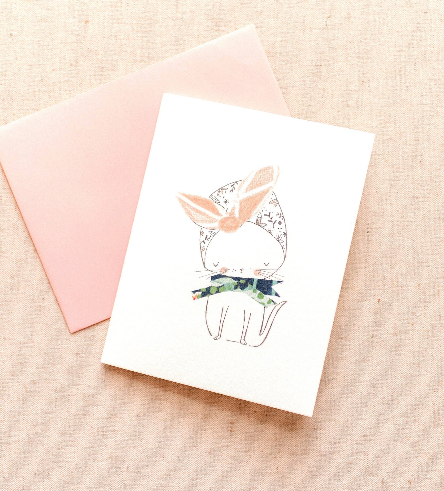 Single Cat/Kitty Notecard