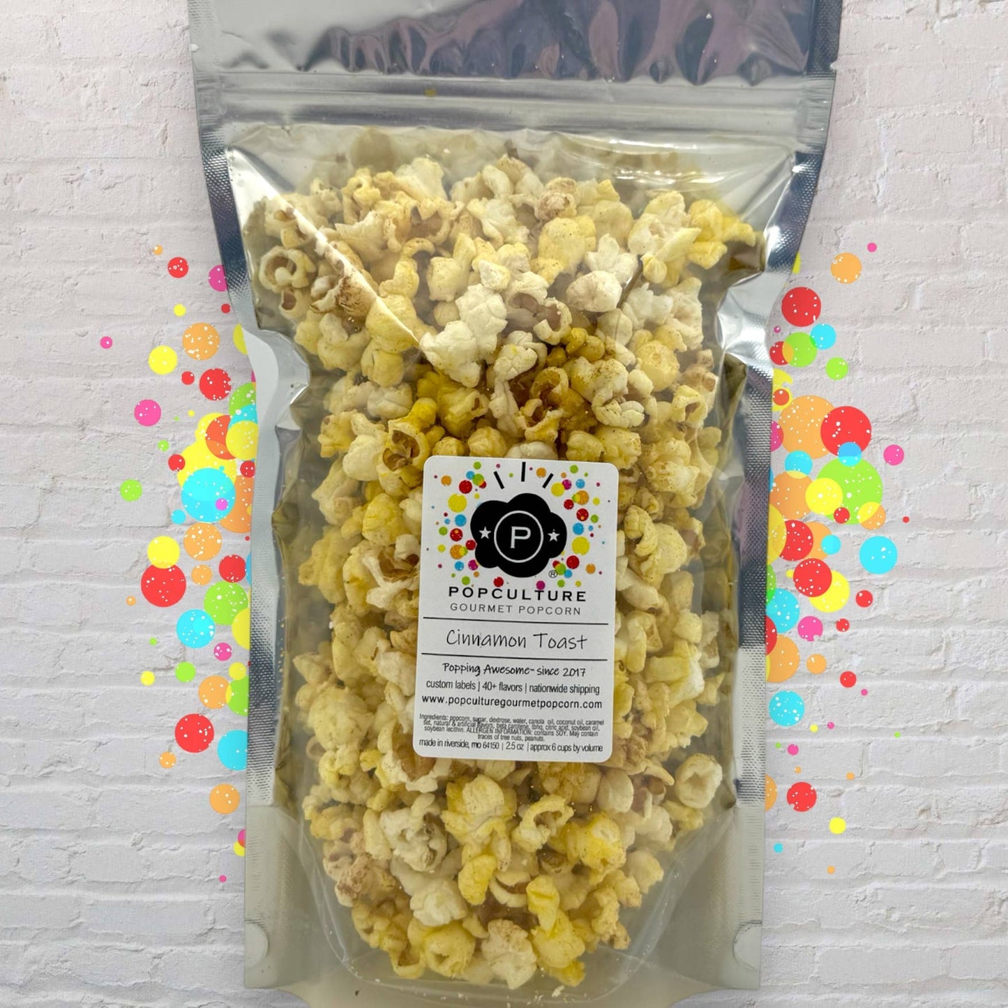 Cinnamon Toast Popped Popcorn