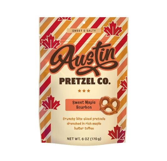 Sweet Maple Bourbon Pretzels 6oz