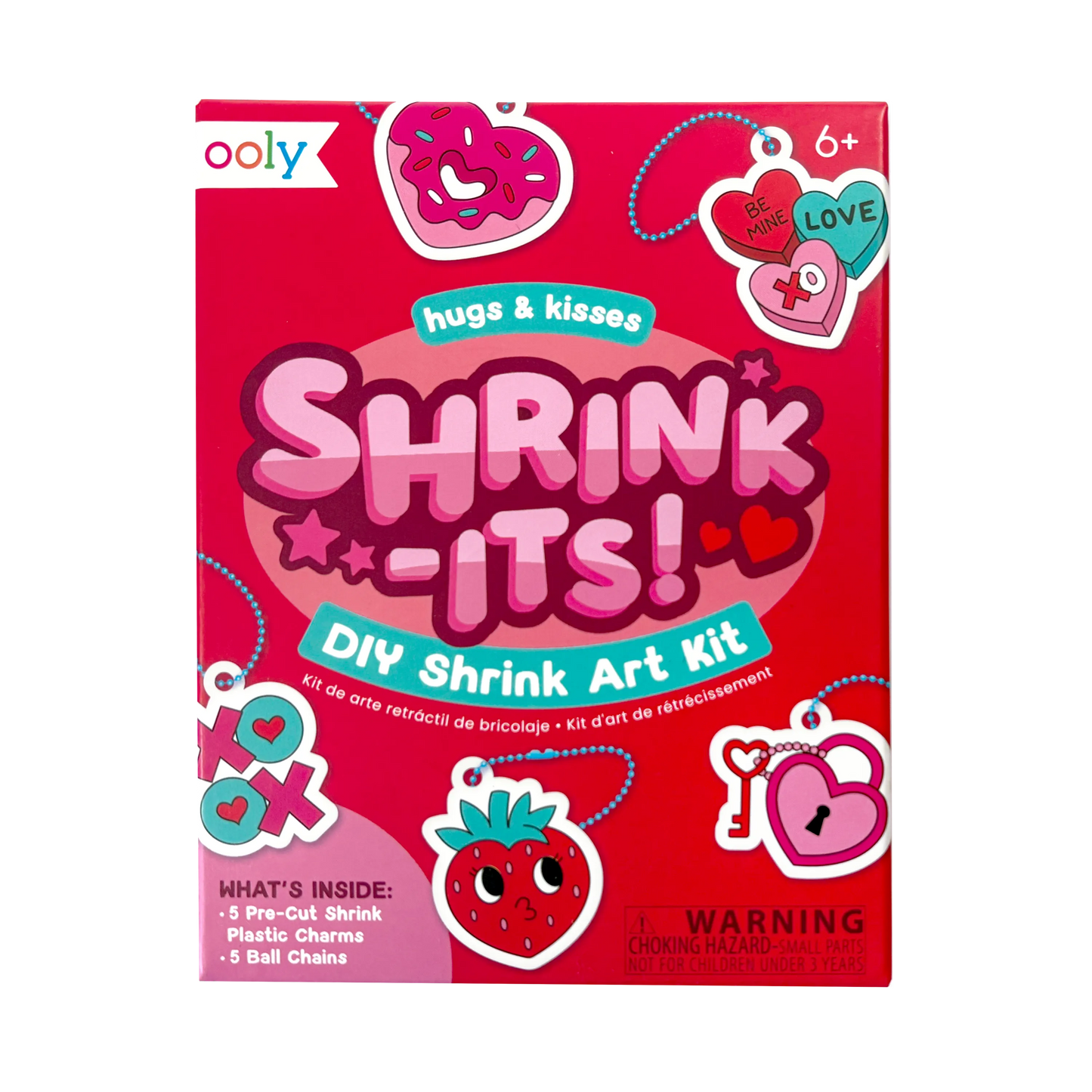 D.I.Y. Shrink Art Mini Kit - Hugs & Kisses