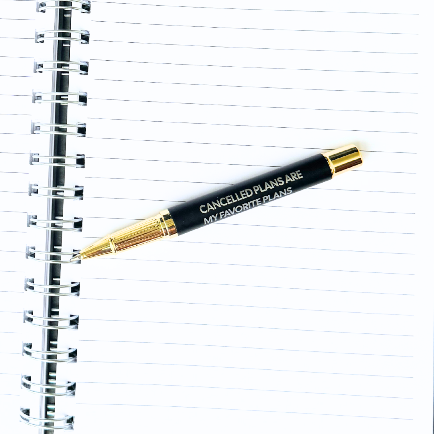 Lover Of Cancelled Plans Journal with Pen