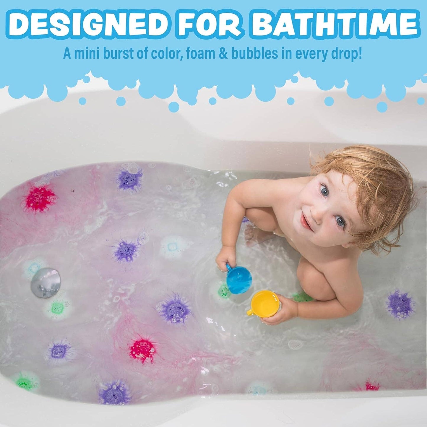 Lil' Bursts Mini Bath Bombs for Kids