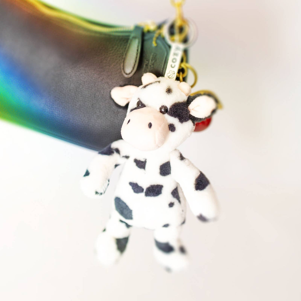 Worlds Softest Plush Lushee Clip - Mooey Cow