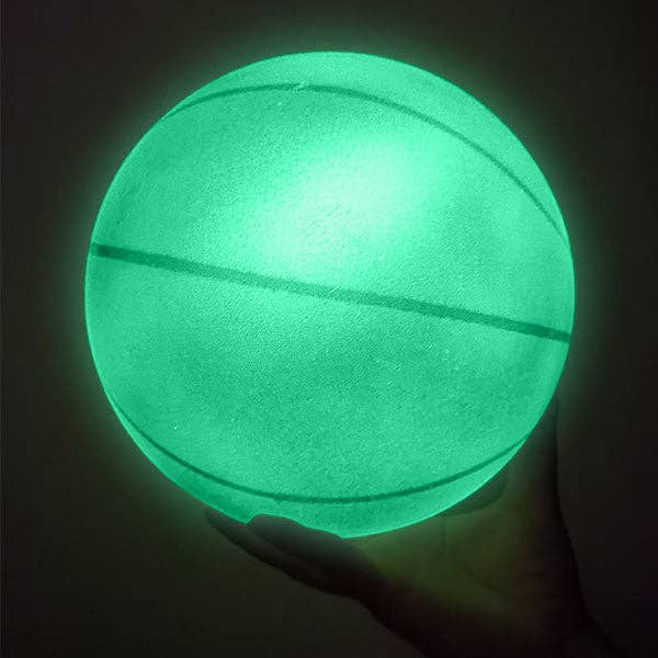 StealthDunk Glow-in-the-Dark Silent Basketball-Kids' Size
