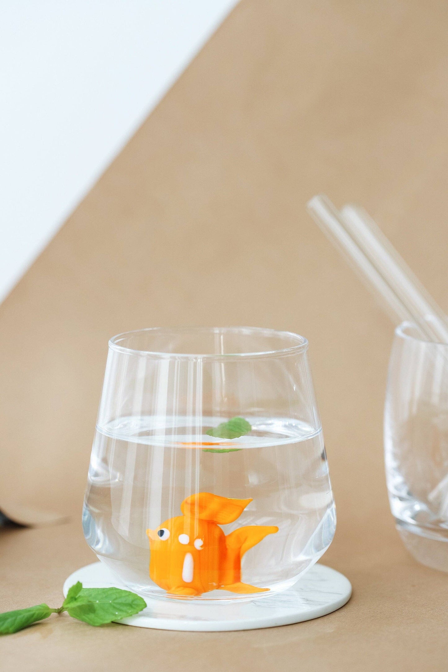 Handmade Nemo Figure Drinking Glass