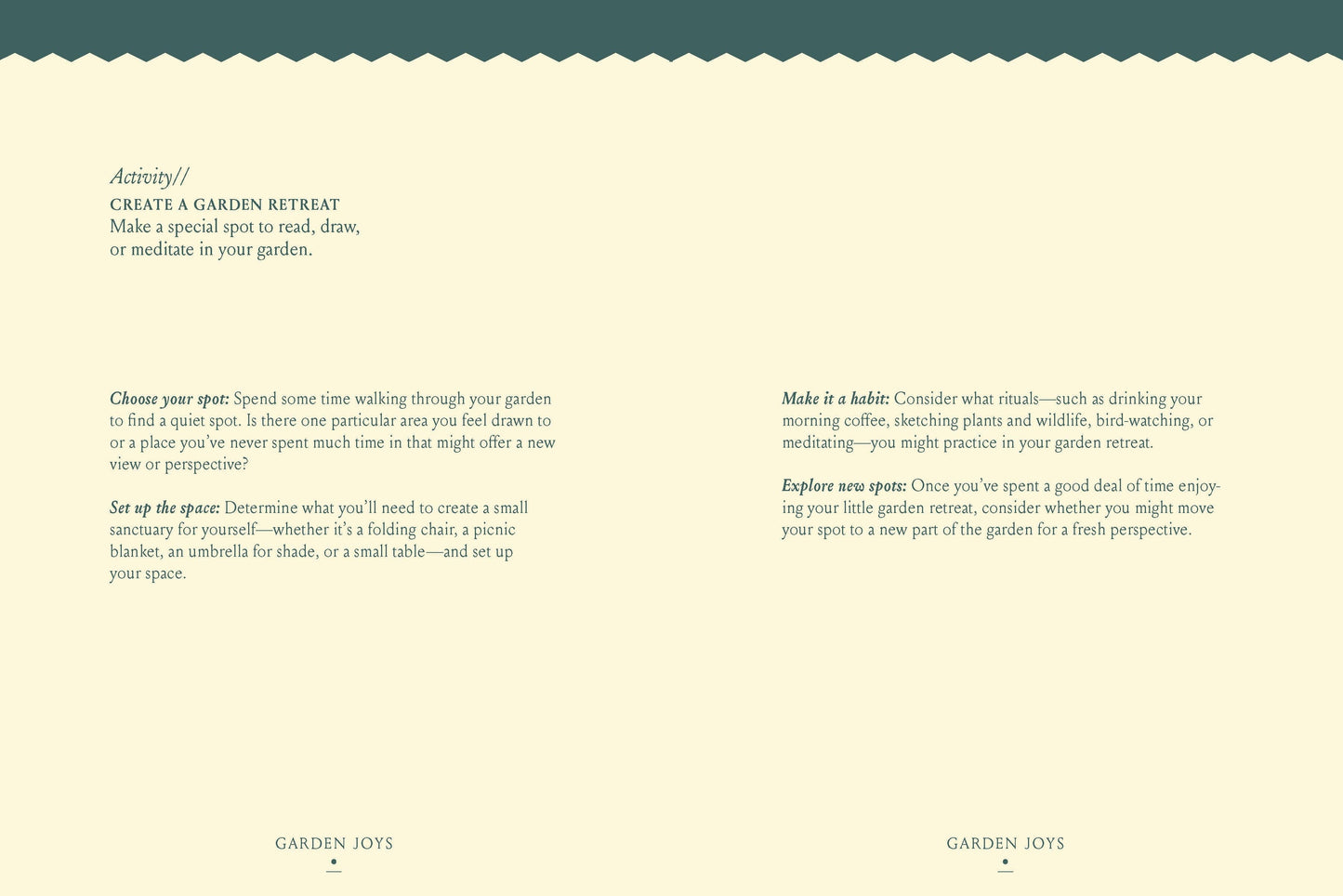 Joyful Gardener's Journal