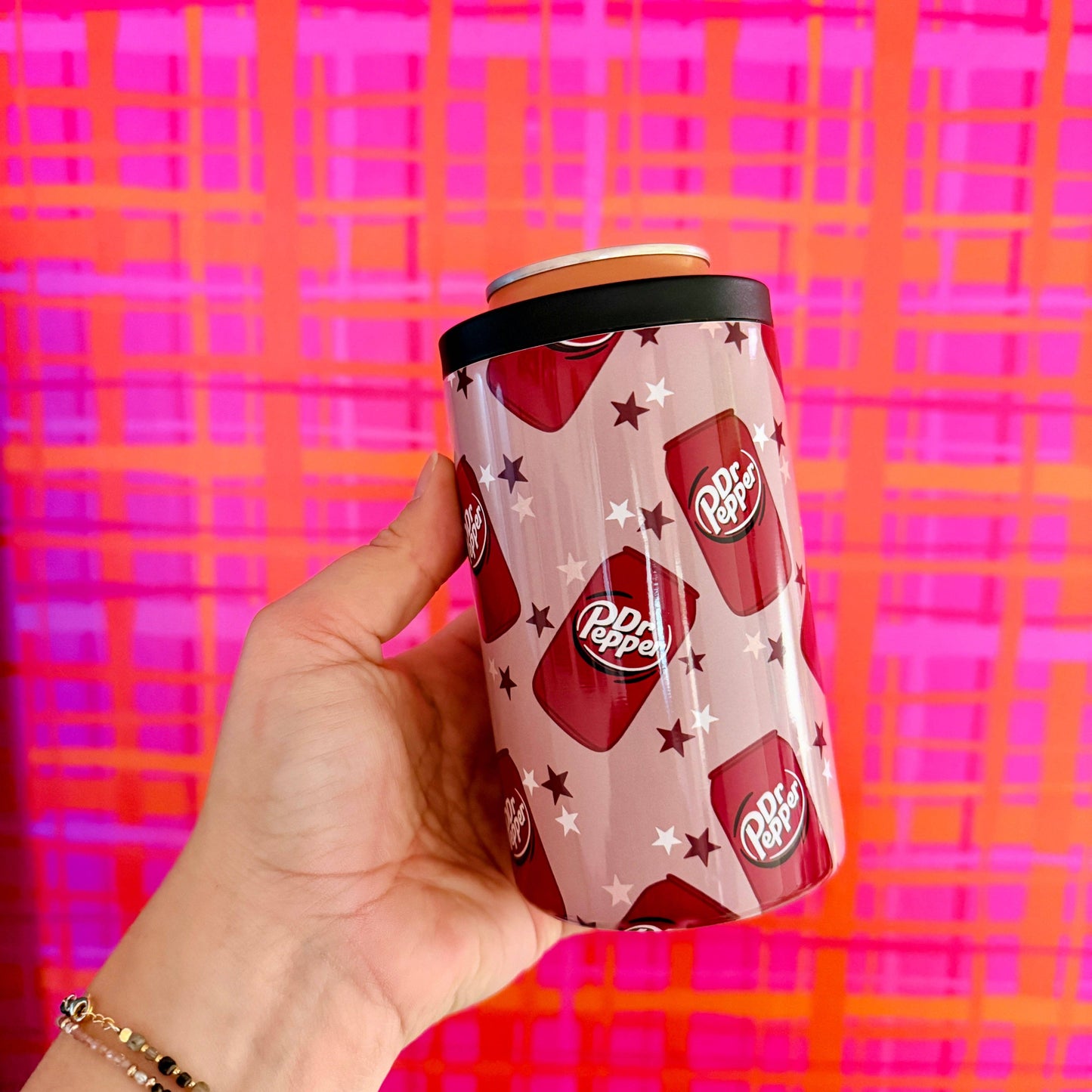 Dr Pepper Lover Can Cooler