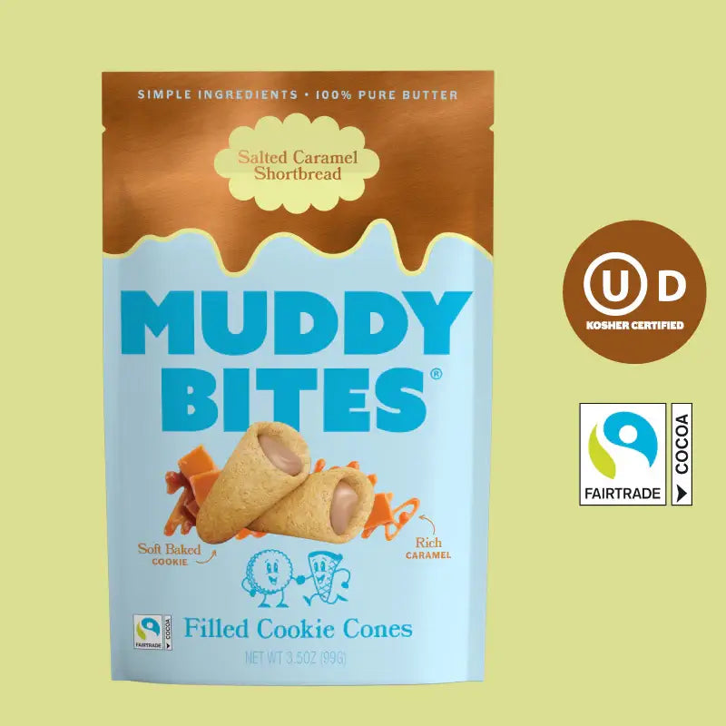 Salted Caramel Shortbread Muddy Bites