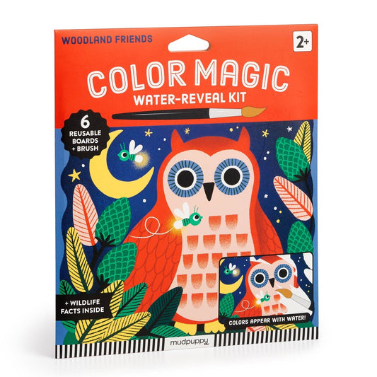 Woodland Friends Color Magic Water-reveal Kit