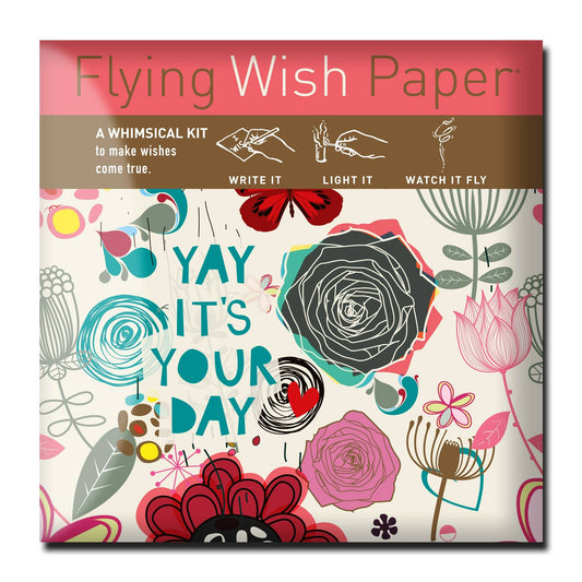 Flying Wish Paper- It's Your Day