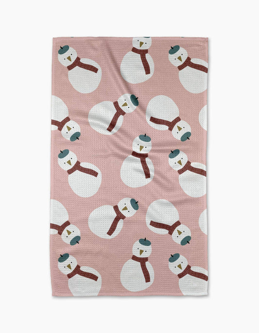 Geometry Tea Towel- Snowman
