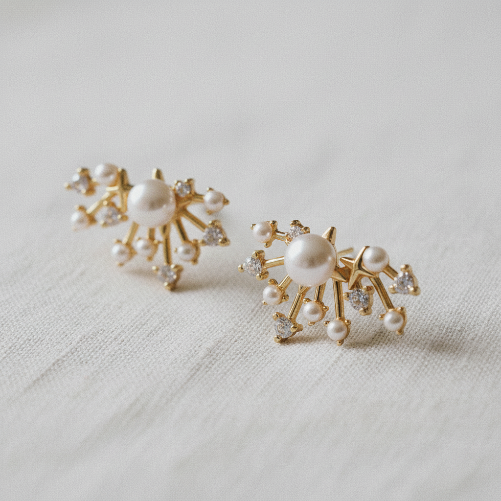 Dorothy Vintage Inspired Stud Earrings