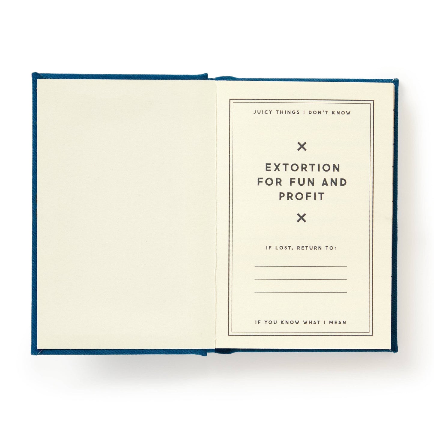 Open book with text on a white background