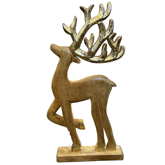 Mango Wood Deer Lg.