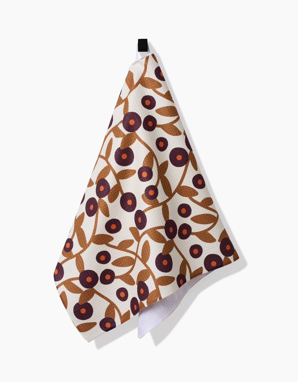 Geometry Tea Towel- Swirling Vines