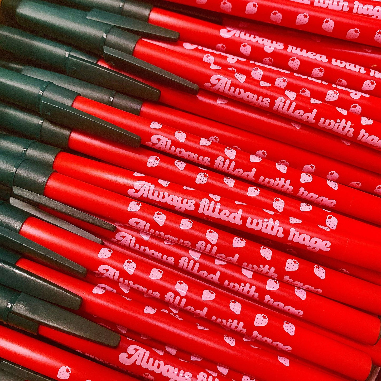 Always Filled With Rage Strawberry Retro Ballpoint Pen