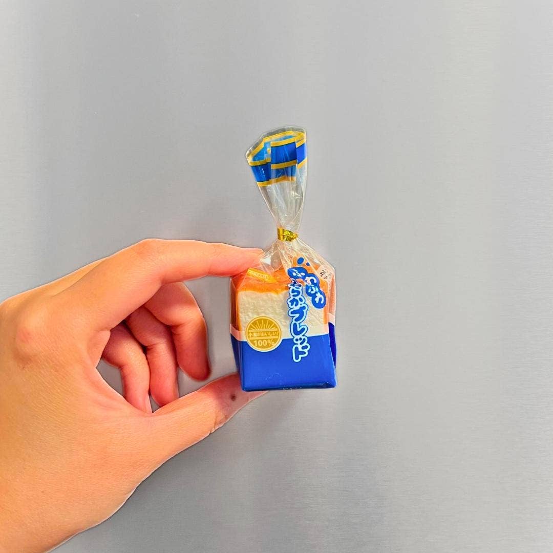 Magnet-Mini Bread Toast Squishy