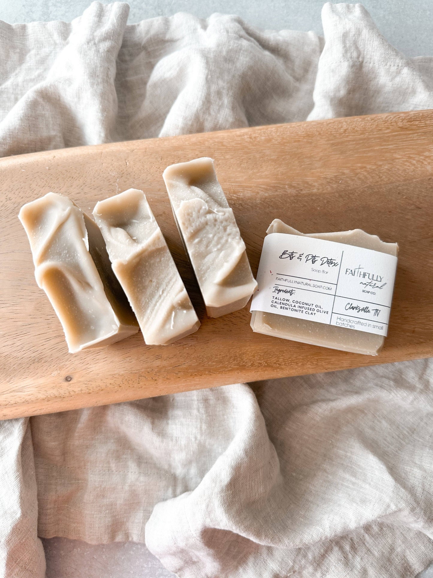 Bits & Pits Detox Natural Bar Soap