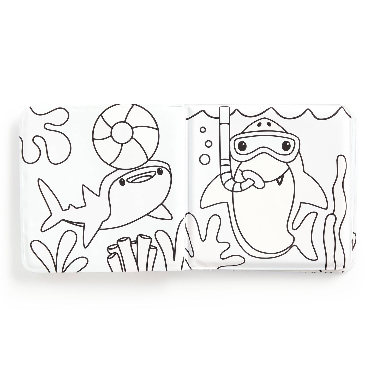 Shark Splash! Color Magic Bath Book