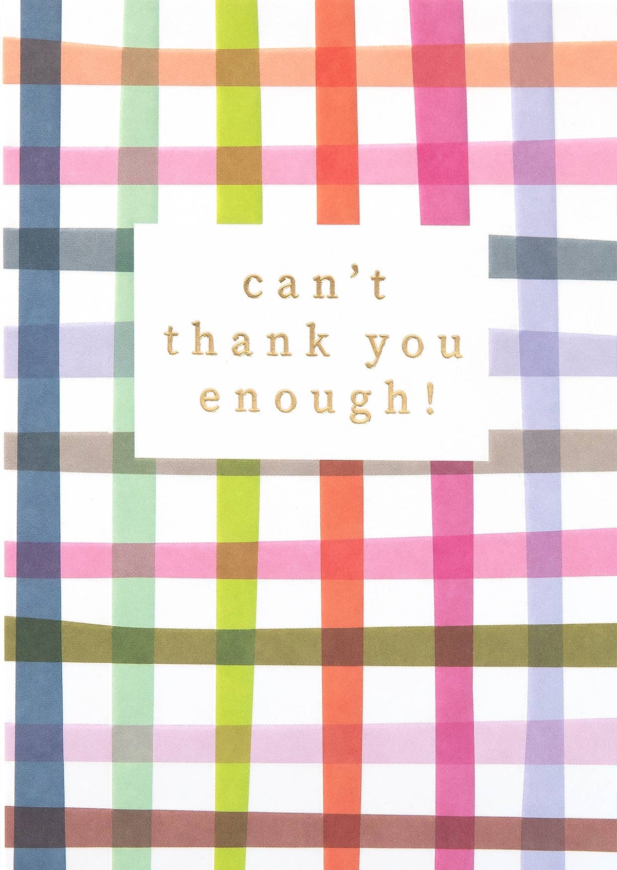 Can't Thank You Enough Card