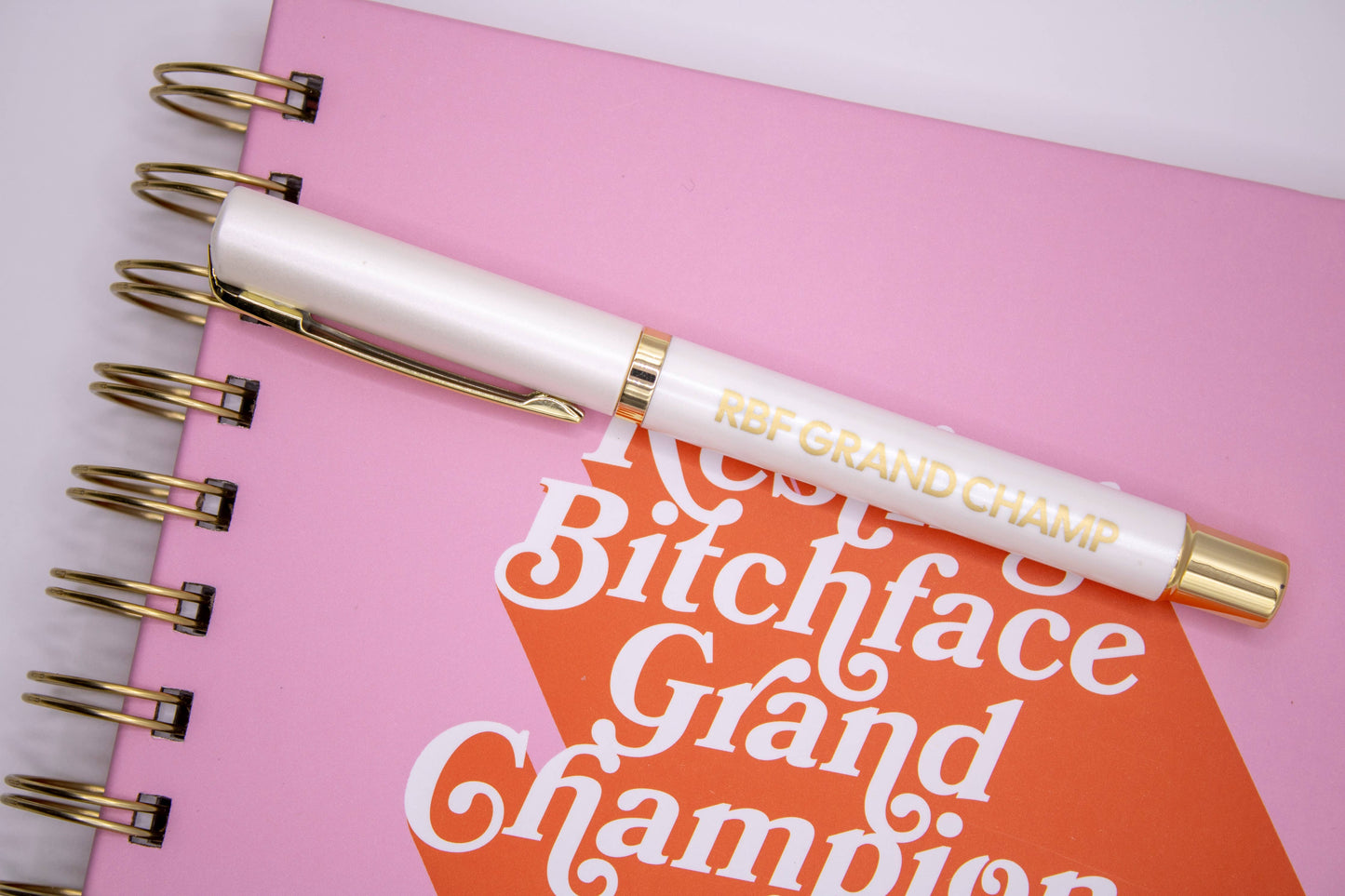 RBF (Resting Bitch Face) Journal with Pen